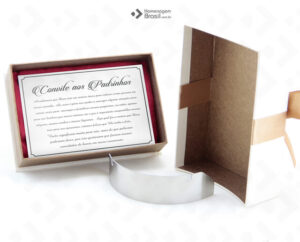 Convite Especial p/ PADRINHOS - Ouro PL114
