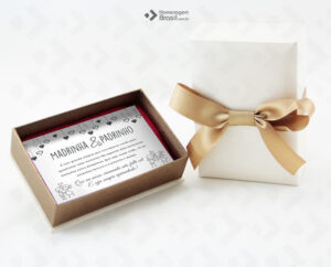 Convite Especial p/ PADRINHOS - Ouro PL116